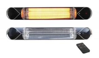 IQ-STAR S Black 2500W - s dálkovým ovladačem
